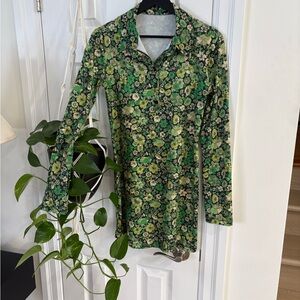 Authentic 70’s mini skirt dress - hand sewn